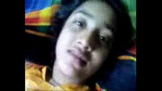 Bangla Clg Girl Home Alone