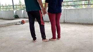 Bangladeshi gal standing sex with her abode owner Video