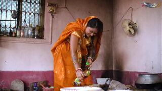 Dehati Maid Hardcore Fucking With Owners In The Kitchen Video
