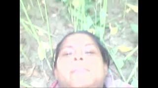 Desi village aunty fucked outdoor with young lover Video