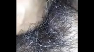Desi wife hairy pussy fucked hard closeup