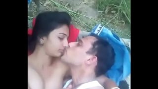 hindi Gf fuck with boy friend in backyard hot romance