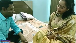 Indian Big Butt Horny Aunty Enjoying sex with Her Boy Friend Video