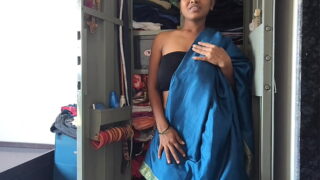 Indian Desi Hot Girlfriend With Boyfriend Standing Style Fucked In Saree Video